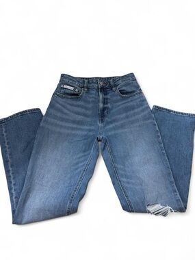 Calvin Klein High Rise Straight Jeans 
Size 27R
